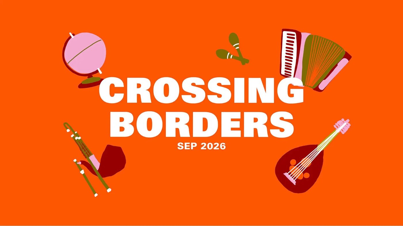 Crossing Borders, September 2026, at Esplanade
